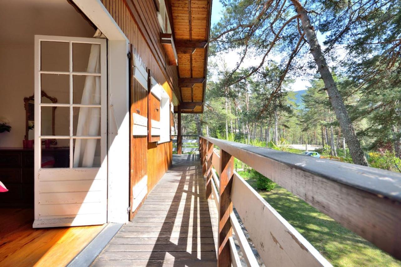 Large Riverside Chalet Near Gorges Du Verdon La Bastide  Екстер'єр фото